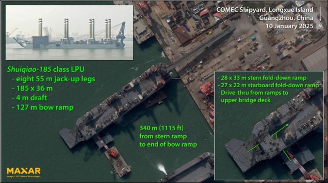Shuiaiao185 Class Chinese Landing Platform Utility (LPU) (A)